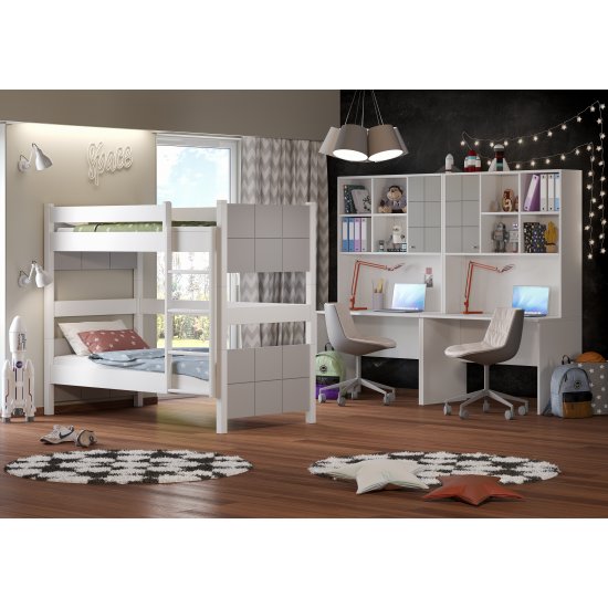 Casakids Cosy Κουκέτα Μετατρεπόμενη με Αποσπώμενη Σκάλα 100x204 cm ή 100x214 cm Casakids Cosy Κουκέτα Μετατρεπόμενη με Αποσπώμενη Σκάλα 100x204 cm ή 100x214 cm