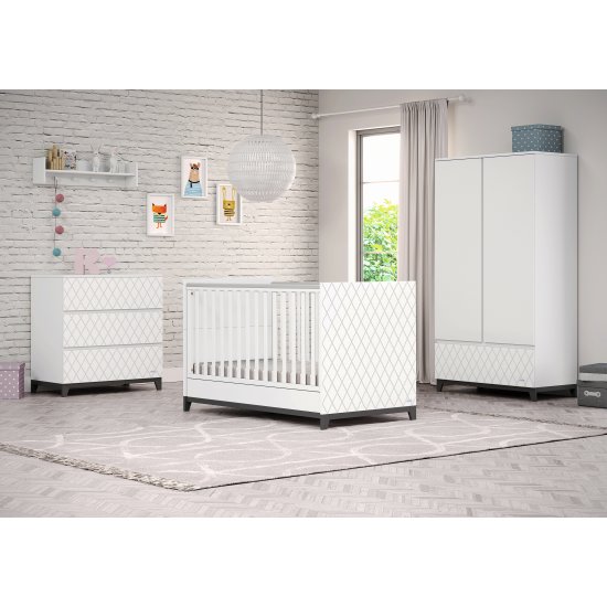 Casababy Rombo Βρεφικό Κρεβάτι Μετατρεπόμενο Σε Προεφηβικό