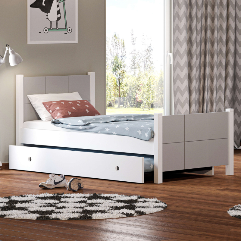 Casakids Cosy Single Bed For 2 Different Mattress Dimensions