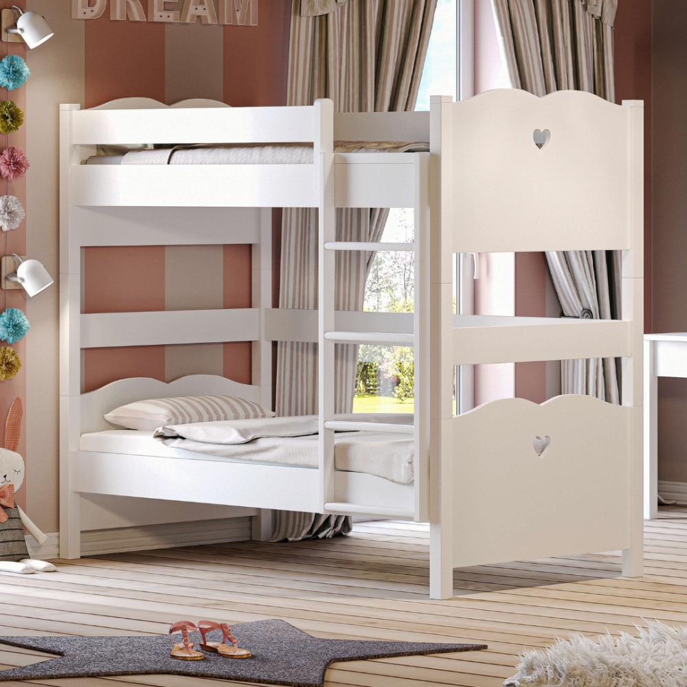 Casakids Feel Solid Wood Separable Children's Bunk Bed