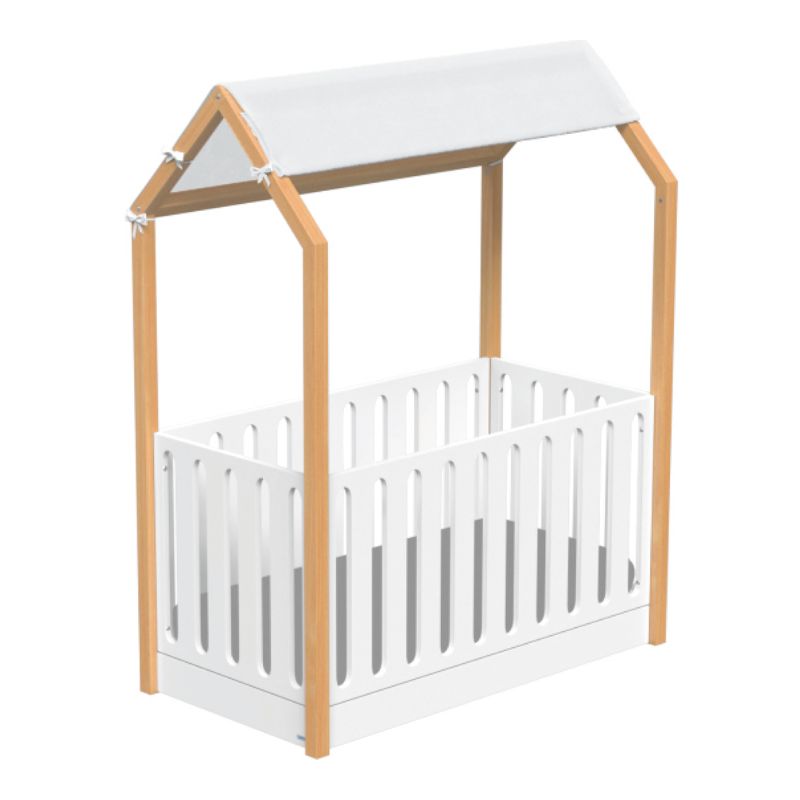 Casababy La Maison Βρεφικό Κρεβάτι Μετατρεπόμενο Σε Προεφηβικό Τύπου Μοντεσσόρι
