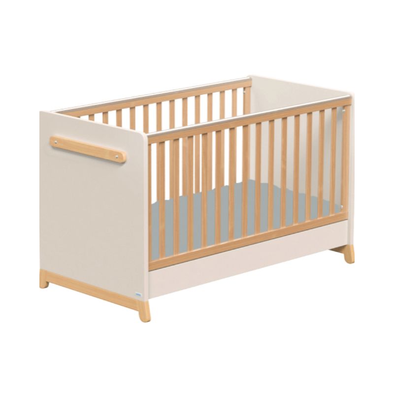 Casababy Palmer Ecru Βρεφικό Κρεβάτι Μετατρεπόμενο Σε Προεφηβικό