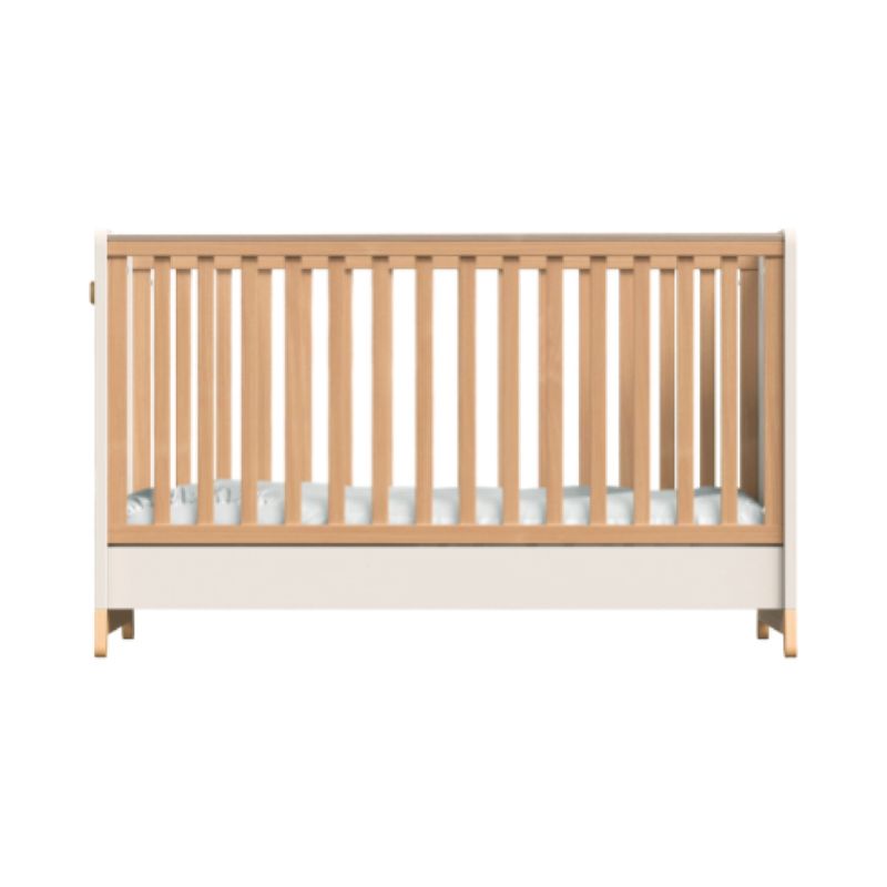Casababy Palmer Ecru Βρεφικό Κρεβάτι Μετατρεπόμενο Σε Προεφηβικό