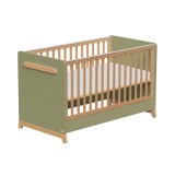 Casababy Palmer Olive Βρεφικό Κρεβάτι Μετατρεπόμενο Σε Προεφηβικό
