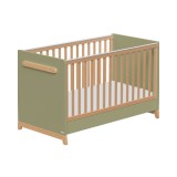 Casababy Palmer Olive Βρεφικό Κρεβάτι Μετατρεπόμενο Σε Προεφηβικό