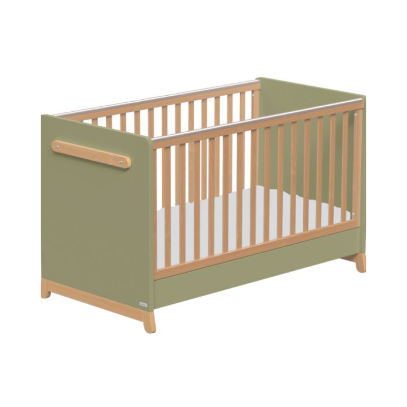 Casababy Palmer Olive Βρεφικό Κρεβάτι Μετατρεπόμενο Σε Προεφηβικό