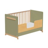 Casababy Palmer Olive Βρεφικό Κρεβάτι Μετατρεπόμενο Σε Προεφηβικό