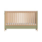 Casababy Palmer Olive Βρεφικό Κρεβάτι Μετατρεπόμενο Σε Προεφηβικό