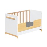 Casababy Palmer White Βρεφικό Κρεβάτι Μετατρεπόμενο Σε Προεφηβικό