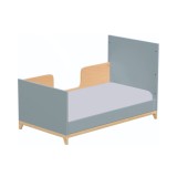Casababy Zoom Ocean Βρεφικό Κρεβάτι Μετατρεπόμενο Σε Προεφηβικό