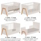 Casababy Oslo Ecru Βρεφικό Κρεβάτι Μετατρεπόμενο Σε Προεφηβικό Casababy Oslo Ecru Βρεφικό Κρεβάτι Μετατρεπόμενο Σε Προεφηβικό