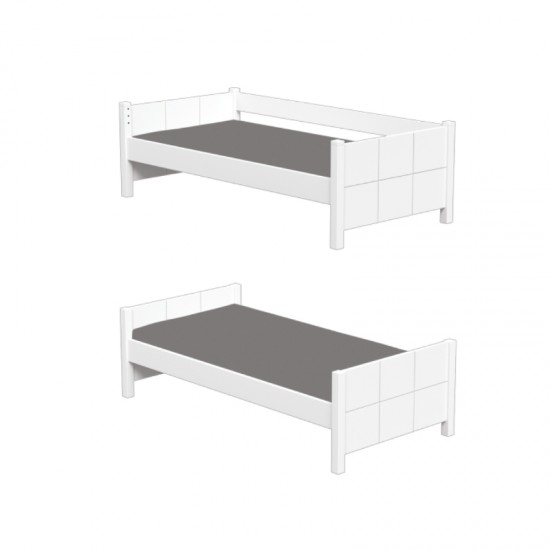 Casakids Cosy Κουκέτα Ημίδιπλη Μετατρεπόμενη με Αποσπώμενη Σκάλα Για 2 Διαστάσεις Στρωμάτων Casakids Cosy Κουκέτα Ημίδιπλη Μετατρεπόμενη με Αποσπώμενη Σκάλα Για 2 Διαστάσεις Στρωμάτων