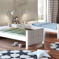 Casakids Cosy Κουκέτα Μετατρεπόμενη με Αποσπώμενη Σκάλα