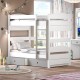 Casakids Loft Κουκέτα Ημίδιπλη Μετατρεπόμενη με Αποσπώμενη Σκάλα Για 2 Διαστάσεις Στρωμάτων Casakids Loft Κουκέτα Ημίδιπλη Μετατρεπόμενη με Αποσπώμενη Σκάλα Για 2 Διαστάσεις Στρωμάτων