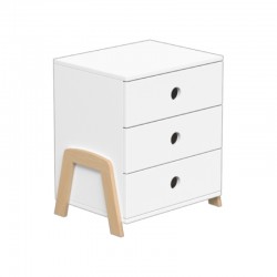 Casakids Eco Κομοδίνο με 3 Συρτάρια
