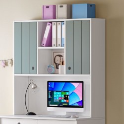 Casakids Εταζέρα Με 2 Πορτάκια Για Γραφείο Μήκους 100cm
