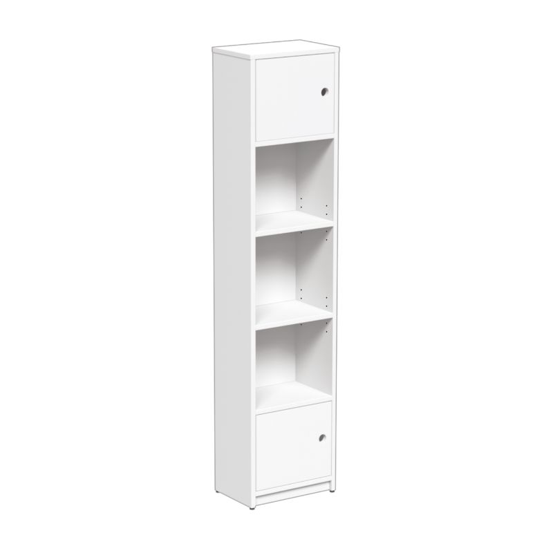 Casakids Narrow Bookcase With 2 Doors