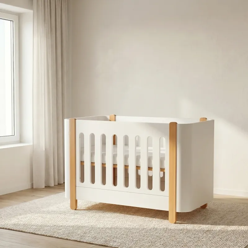 Casababy Reine 2-Σε-1 Βρεφικό Κρεβάτι Μετατρεπόμενο Σε Προεφηβικό