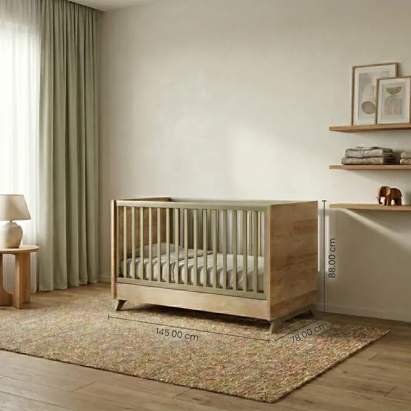 Casababy Rio Βρεφικό Κρεβάτι Μετατρεπόμενο Σε Προεφηβικό