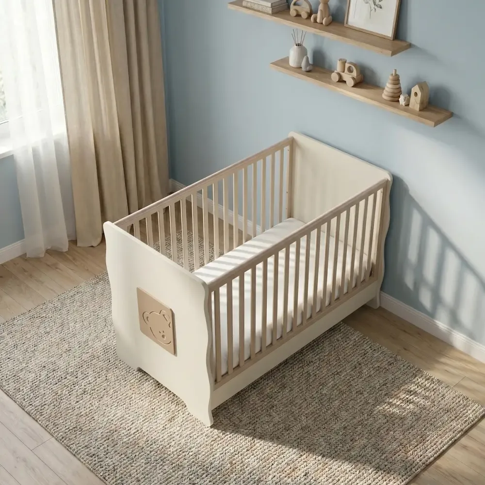 Casababy Winnie Βρεφικό Κρεβάτι Μετατρεπόμενο Σε Προεφηβικό