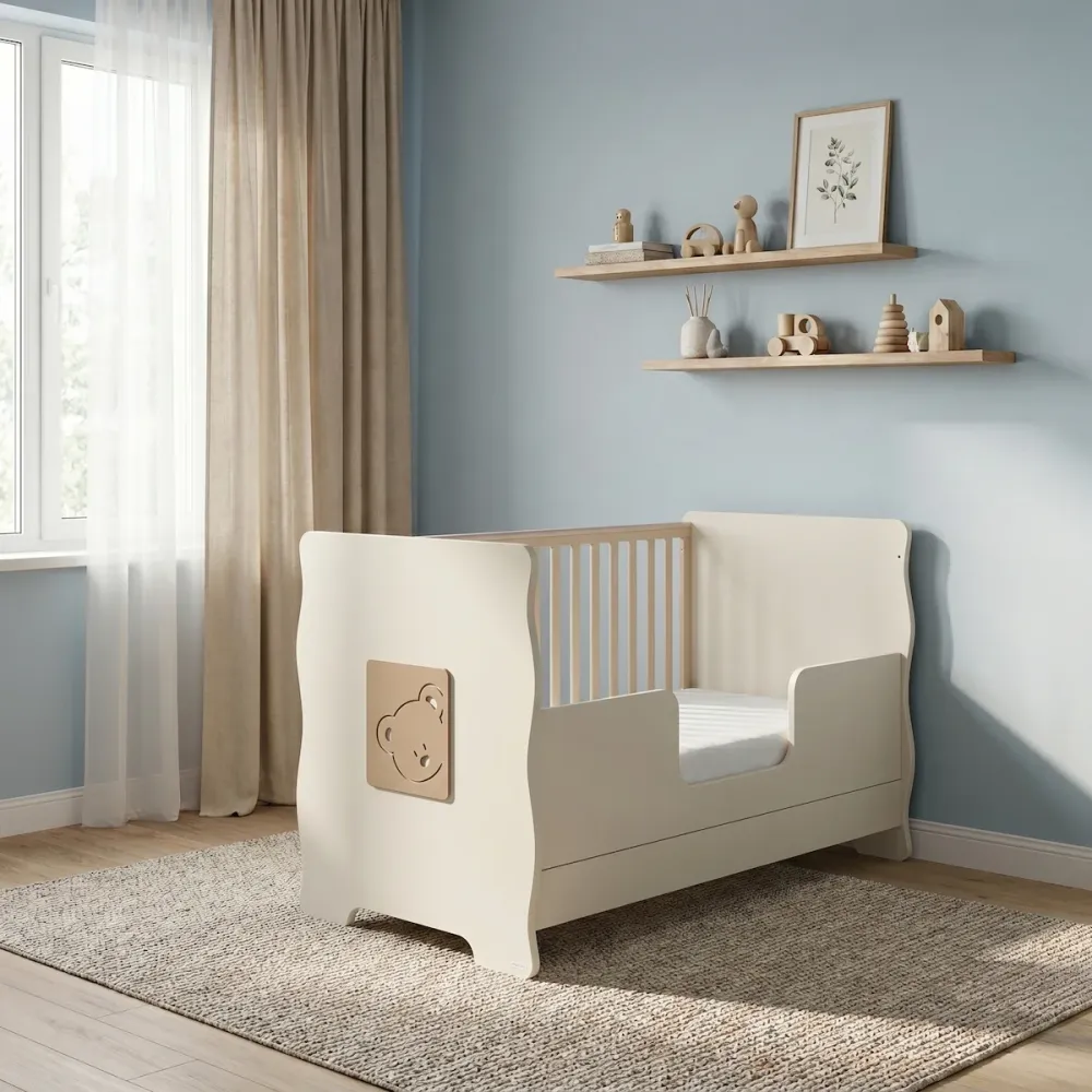 Casababy Winnie Βρεφικό Κρεβάτι Μετατρεπόμενο Σε Προεφηβικό