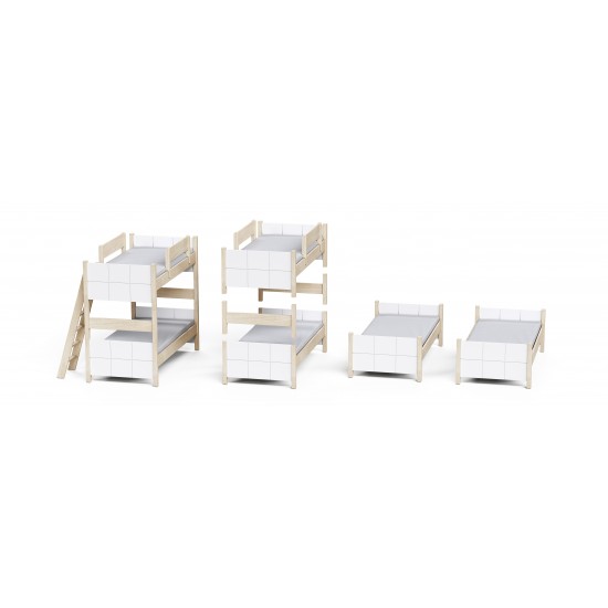 Casakids Cosy Κουκέτα Μετατρεπόμενη με Αποσπώμενη Σκάλα 100x204 cm ή 100x214 cm Casakids Cosy Κουκέτα Μετατρεπόμενη με Αποσπώμενη Σκάλα 100x204 cm ή 100x214 cm
