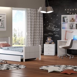 Casakids Cosy Κρεβάτι Μονό 100x204 cm ή 100x214 cm
