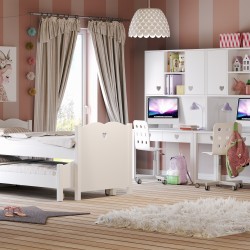 Casakids Feel Χαμηλή Κουκέτα 100x214 cm και 100x204 cm