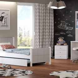 Casakids Cosy Κρεβάτι Μονό 100x204 cm ή 100x214 cm