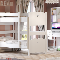Casakids Feel Κουκέτα Μετατρεπόμενη με Αποσπώμενη Σκάλα 100x204 cm ή 100x214 cm