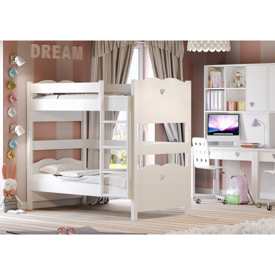 Casakids Feel Κουκέτα Μετατρεπόμενη με Αποσπώμενη Σκάλα 100x204 cm ή 100x214 cm Casakids Feel Κουκέτα Μετατρεπόμενη με Αποσπώμενη Σκάλα 100x204 cm ή 100x214 cm