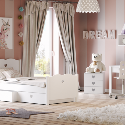 Casakids Feel Κρεβάτι Μονό 100x204 cm ή 100x214 cm